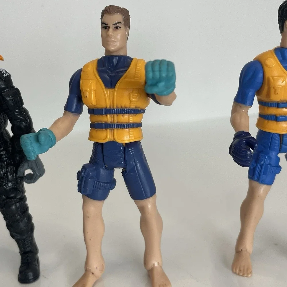 Lot Of‎ 4 Scuba Divers Action Figures Chap Mei